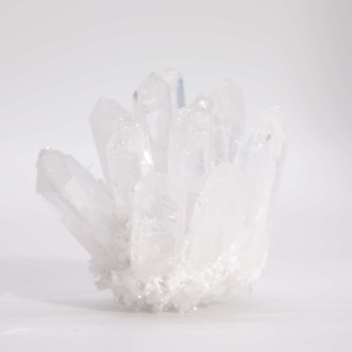 Crafted Quartz Cluster – Clear Quartz close-up, NooEdge UK