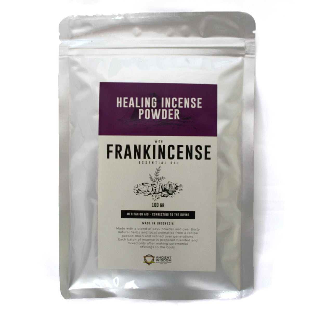 Herbal Incense Powder – Frankincense 100gm, NooEdge UK