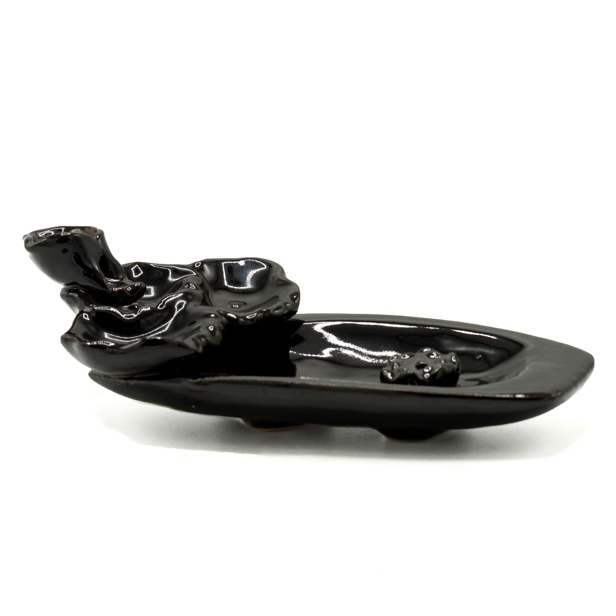Backflow Incense Burner – Lotus Pond & Incense Stick Holder – NooEdge UK