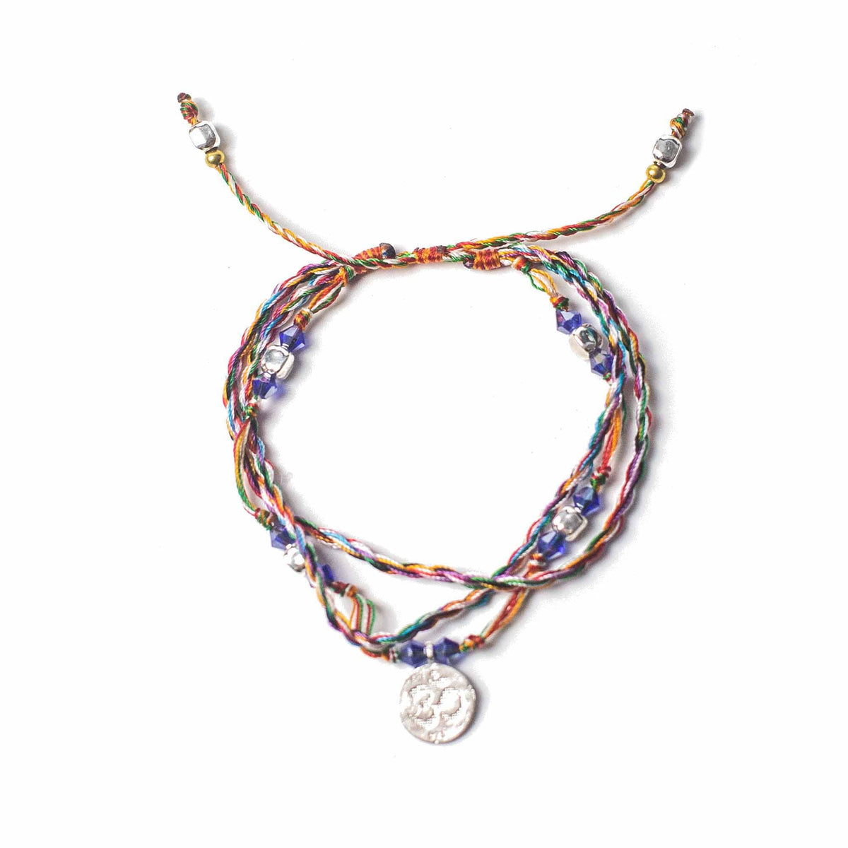 Temple String Bracelet – Om in Serenity, NooEdge UK