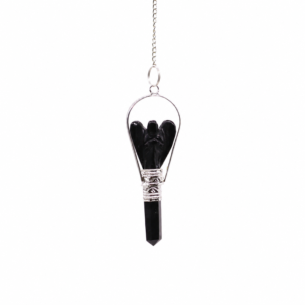 Angel Pendulum with Ring – alternate angle, NooEdge UK