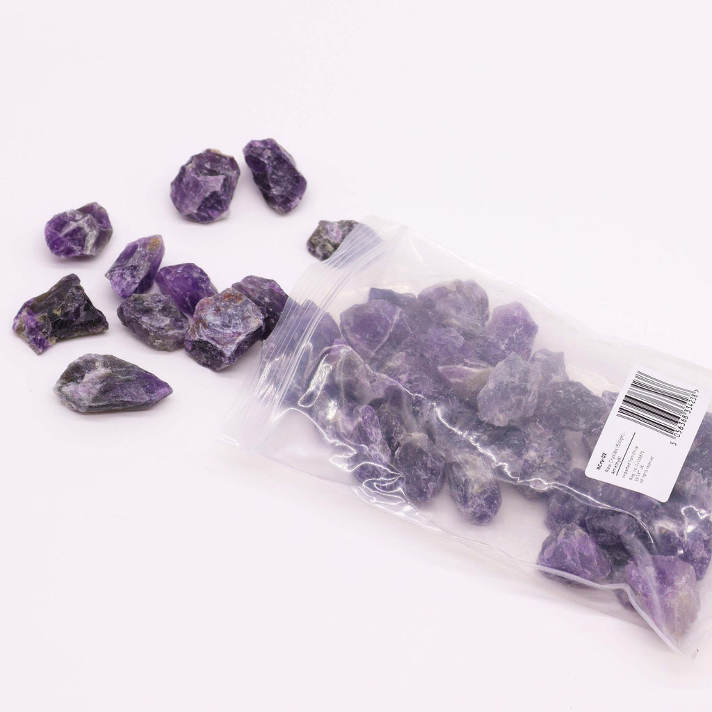 Raw Crystals (500gm) – Amethyst detail, NooEdge UK