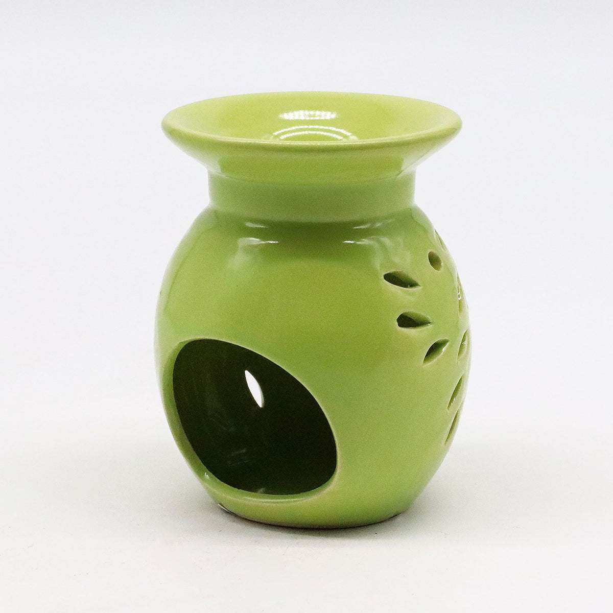 Floral Oil Burner – Lime, NooEdge UK