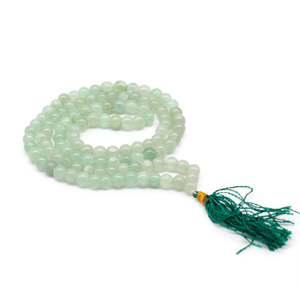 108 Bead Mala – Green Aventurine, NooEdge UK