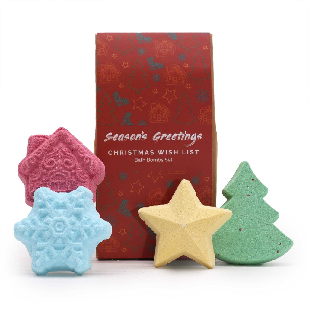 Christmas Wish List Christmas Bath Bomb Gift Pack – NooEdge UK