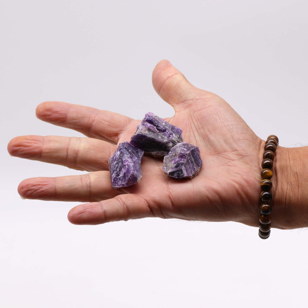 Raw Crystals (500gm) – Amethyst alternate view, NooEdge UK