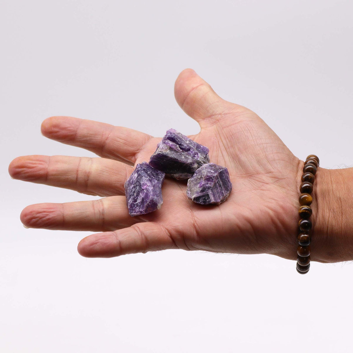 Raw Crystals (500gm) – Amethyst alternate view, NooEdge UK