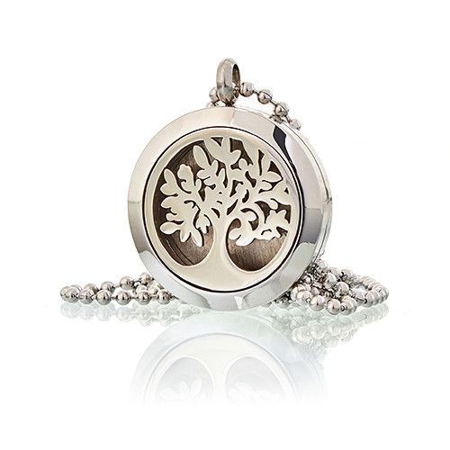 Aromatherapy Diffuser Necklace – alternate angle, NooEdge UK