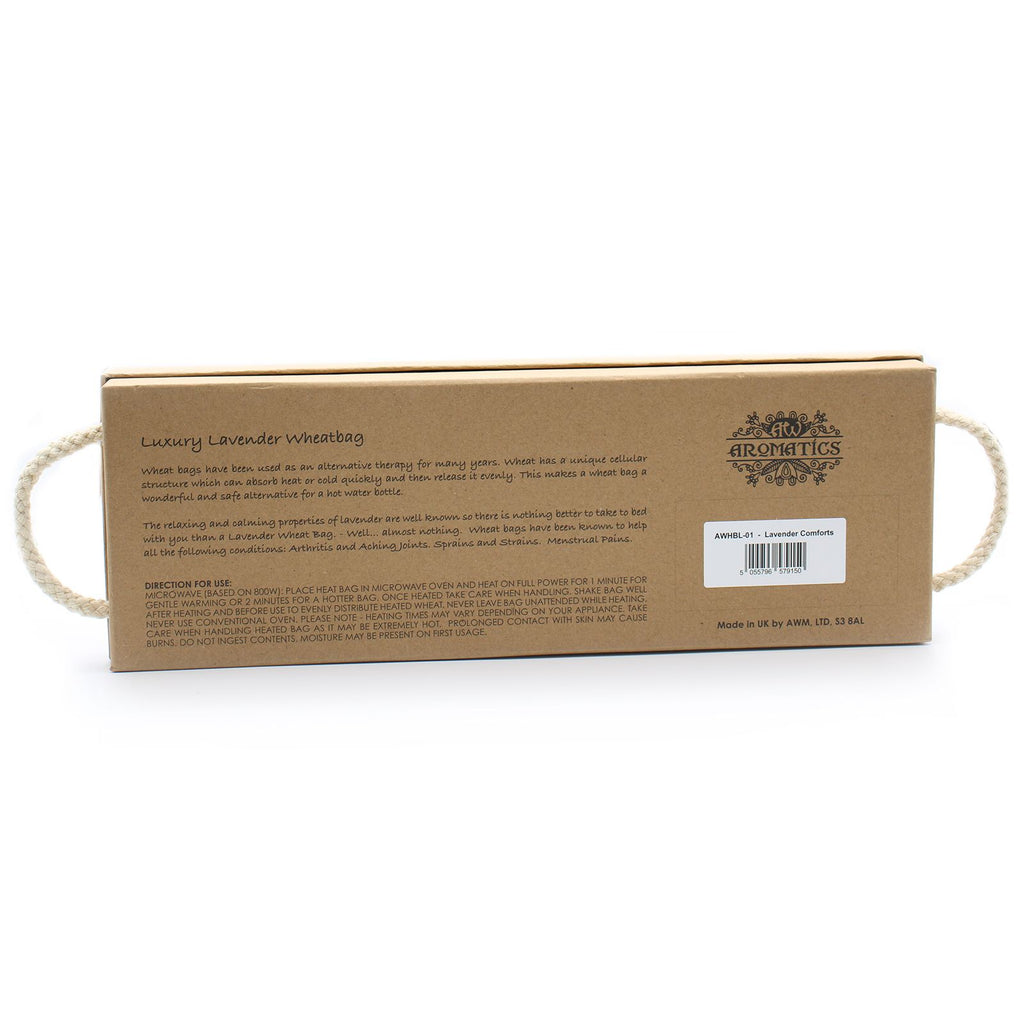 Luxury Lavender Wheat Bag in Gift Box – Lavender Comforts – NooEdge UK