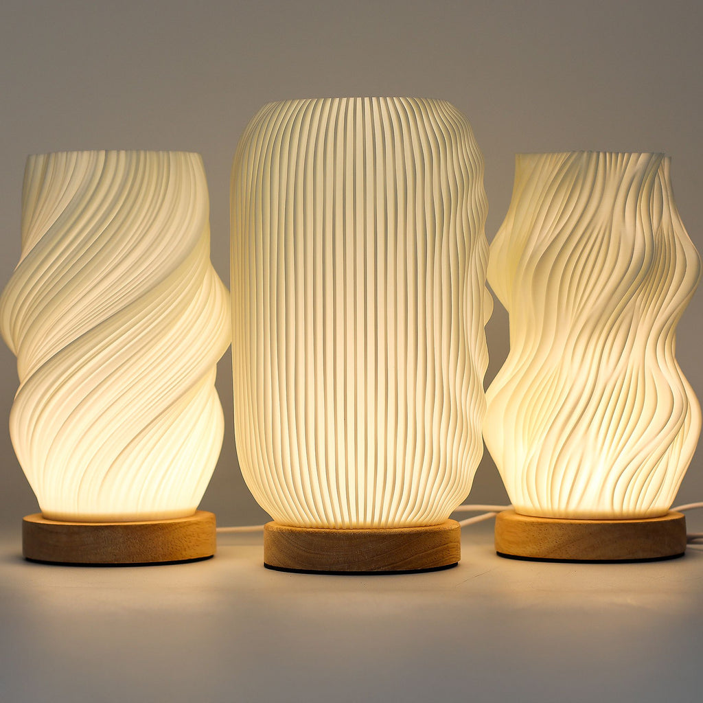 Wave USB Lamp with 3 Light Settings – Cloud Twisted, NooEdge UK