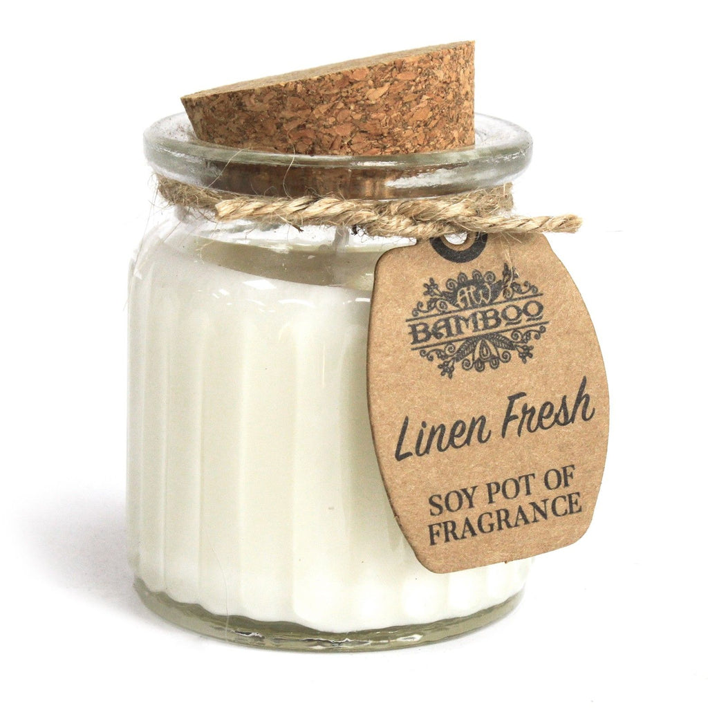 Linen Fresh Soy Pot of Fragrance Candles – NooEdge UK