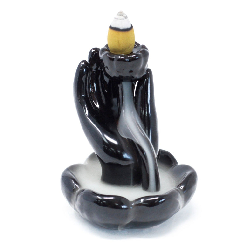 Backflow Incense Burner – front view, NooEdge UK