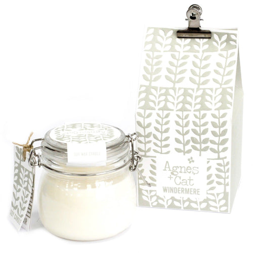 Agnes + Cat Kilner Jar Candle – Windermere, NooEdge UK