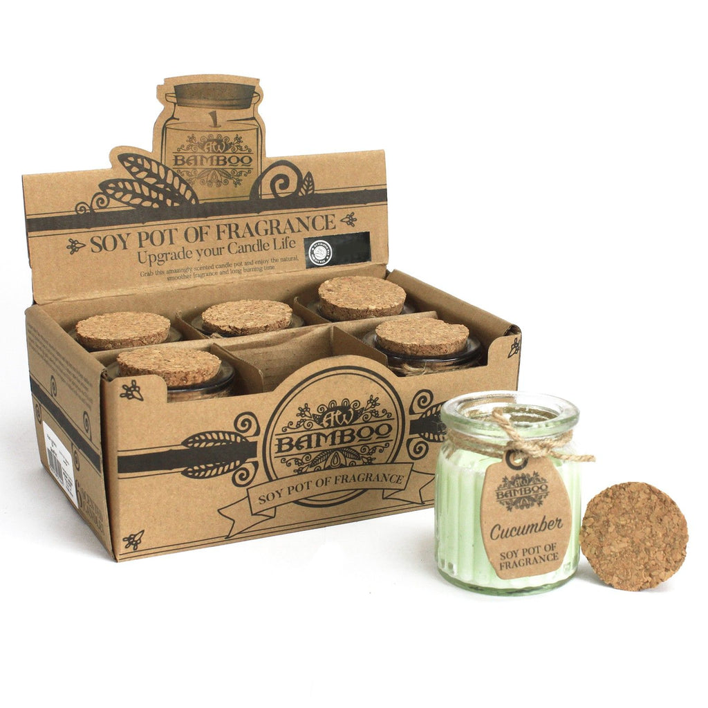 Soy Pot Fragrance Candle – alternate angle, NooEdge UK