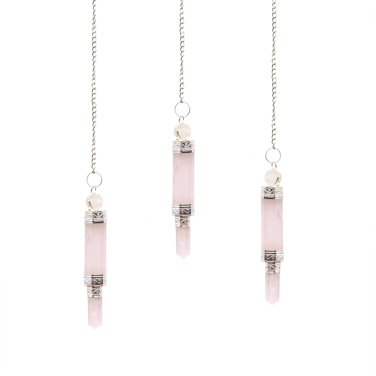 Crystal Pendulum – Rose Quartz, NooEdge UK