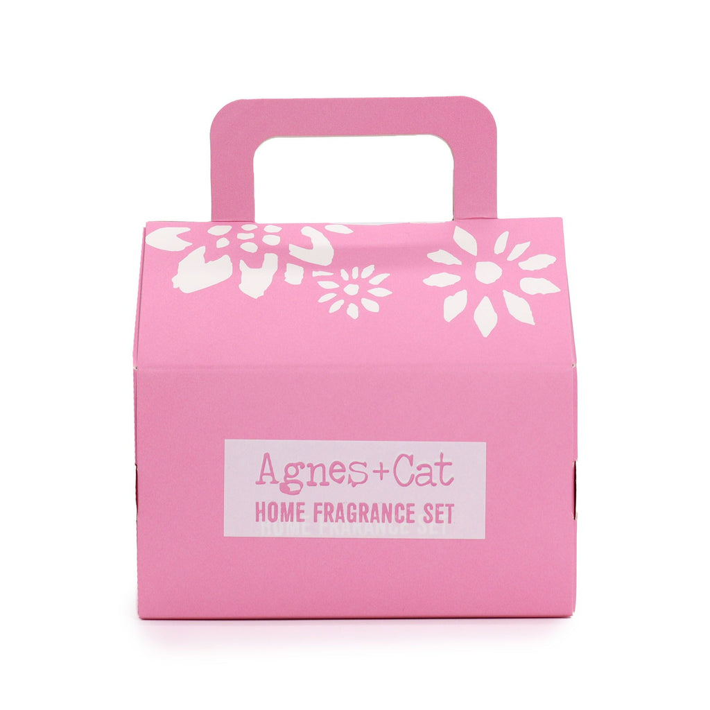 Agnes + Cat Fragrance Gift Set – Tea & Roses close-up, NooEdge UK