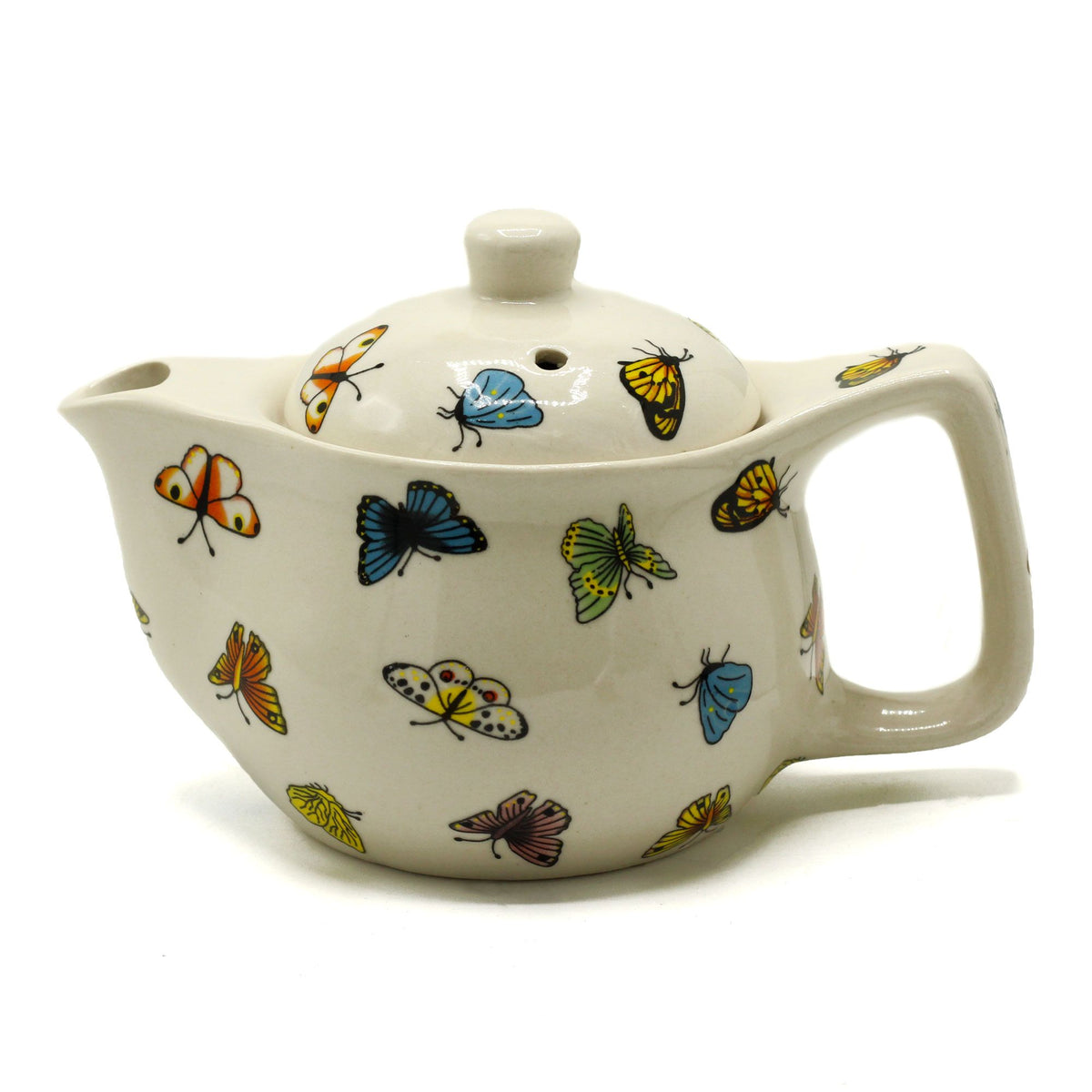 Small Herbal Teapot – Butterflies, NooEdge UK