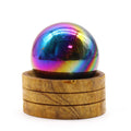 Gemstone Sphere 50mm – Amethyst Aura with Stand – NooEdge UK