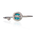 Aromatherapy Jewellery Crystal Bracelet – Dragonfly 20mm – NooEdge UK