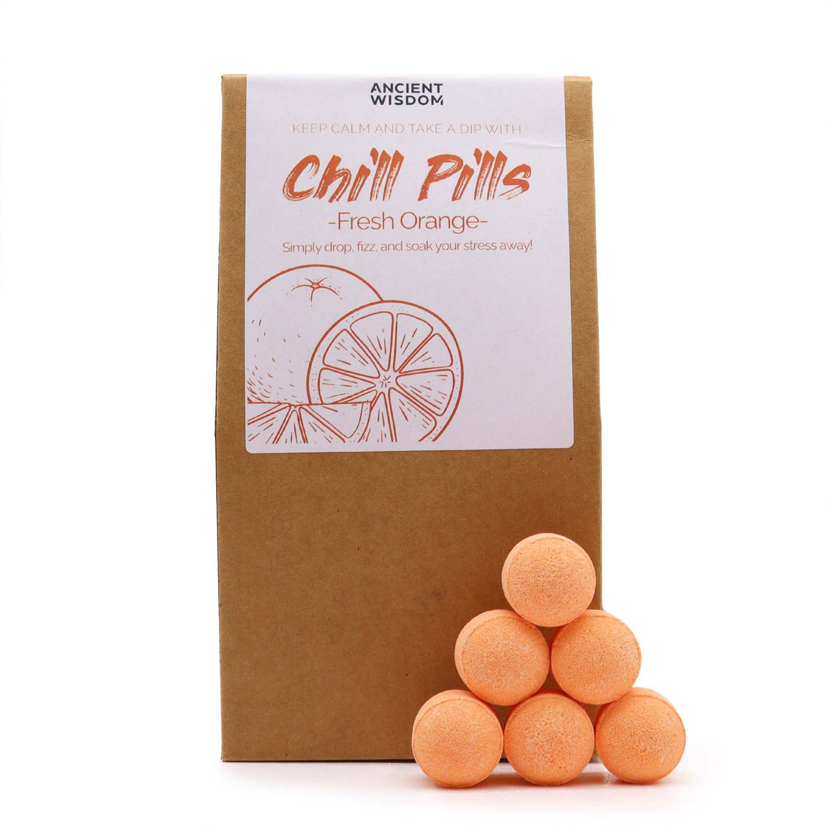 Chill Pills Gift Pack 350g – Fresh Orange, NooEdge UK