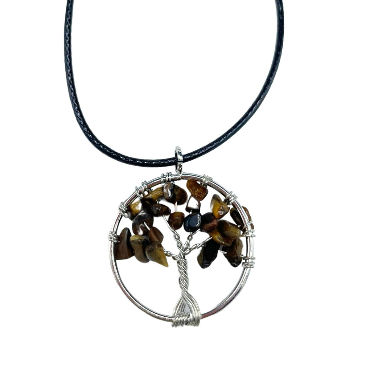 Tree of Life Pendant – Tiger's Eye, NooEdge UK