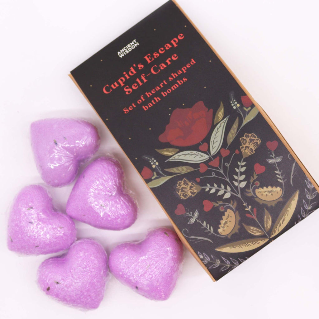Self Care Bath Heart Gift Set – front view, NooEdge UK