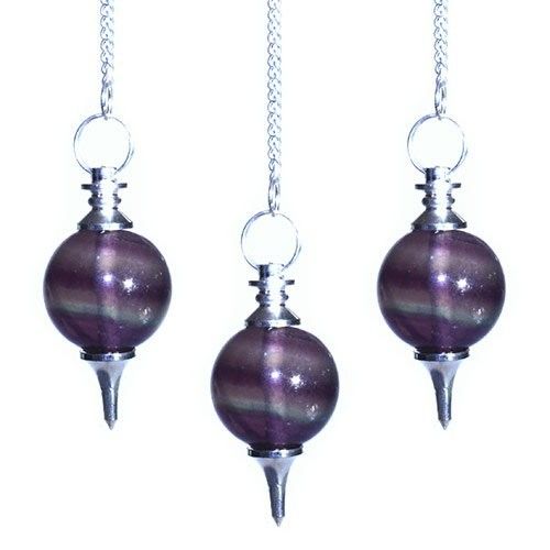 Sphere Pendulums – Purple Fluorite, NooEdge UK