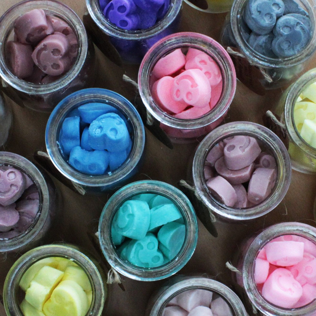 Soy Wax Melts Jar – front view, NooEdge UK