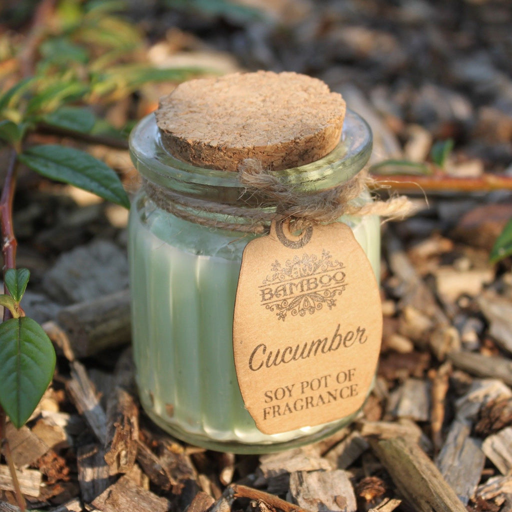 Soy Pot Fragrance Candle – front view, NooEdge UK