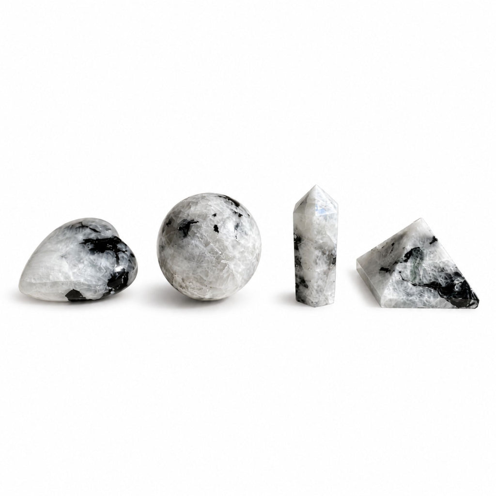 Four Gemstone Shapes – alternate angle, NooEdge UK