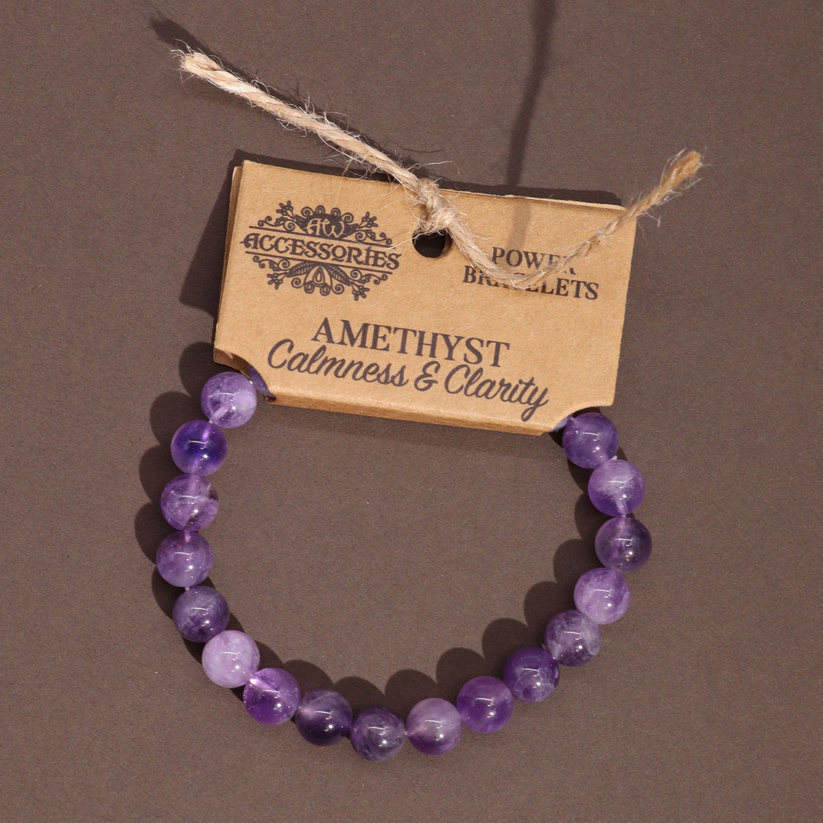 Power Bracelet – Amethyst, NooEdge UK