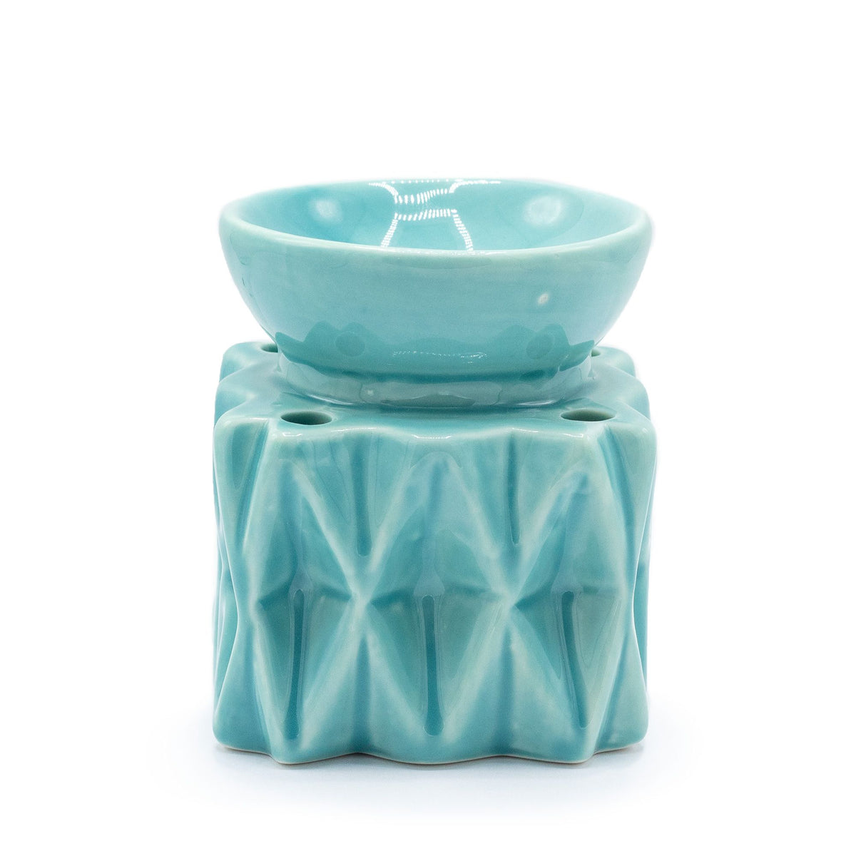 Oil Burner Geometric – Blue, NooEdge UK