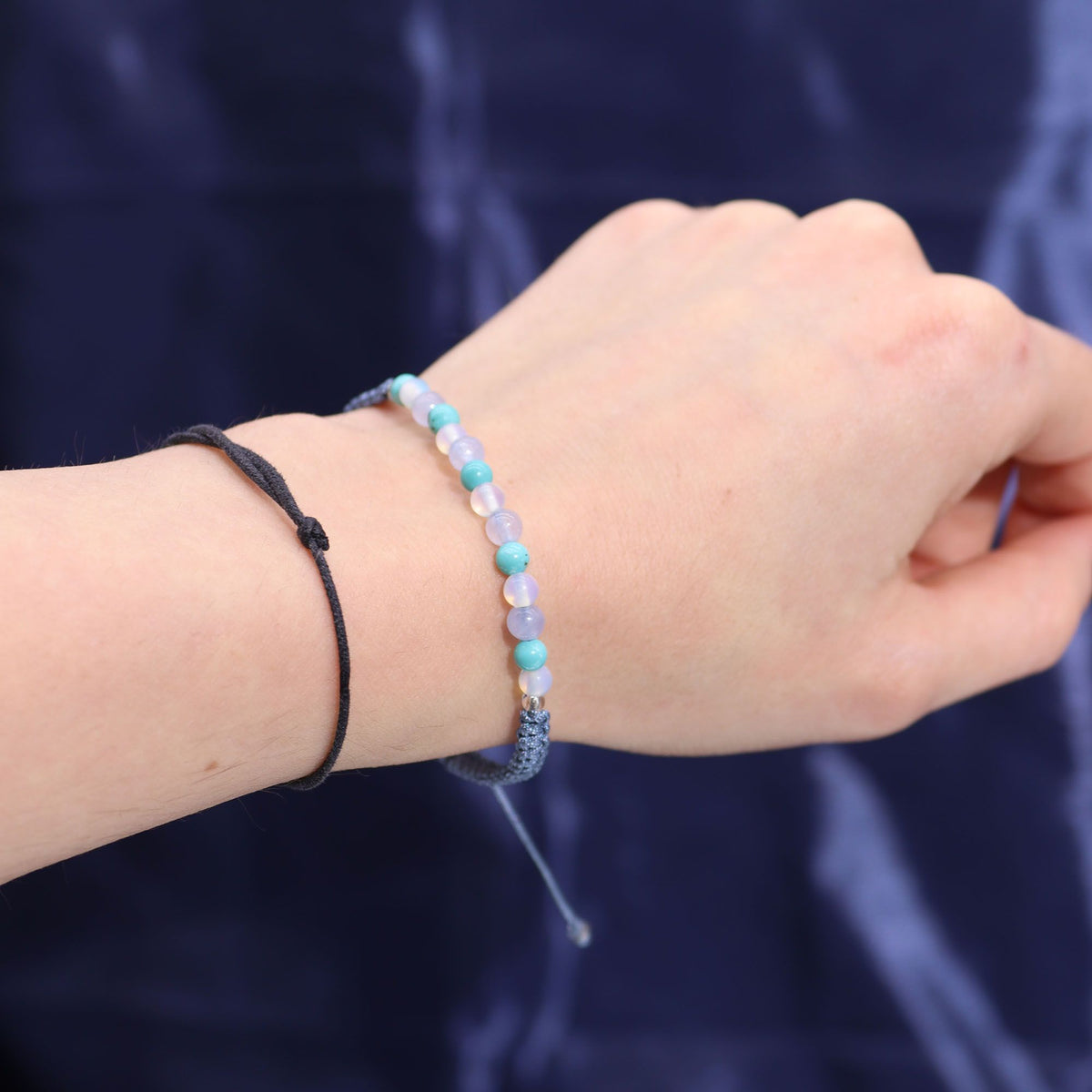 Zodiac Crystal Candle with Gemstone Bracelet – Pisces, NooEdge UK