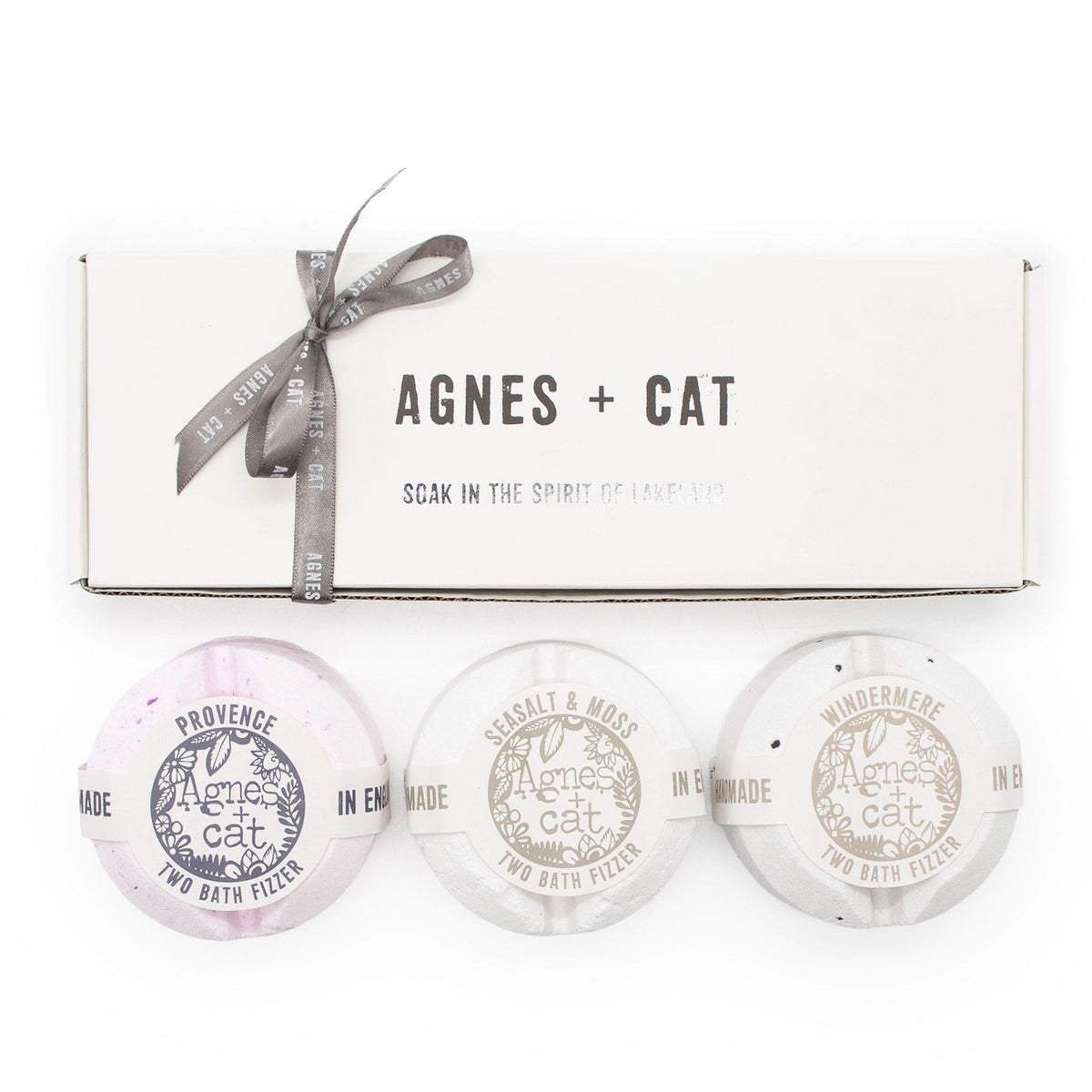 Agnes + Cat Signature Fragrance Bath Fizzer Gift Set alternate view, NooEdge UK