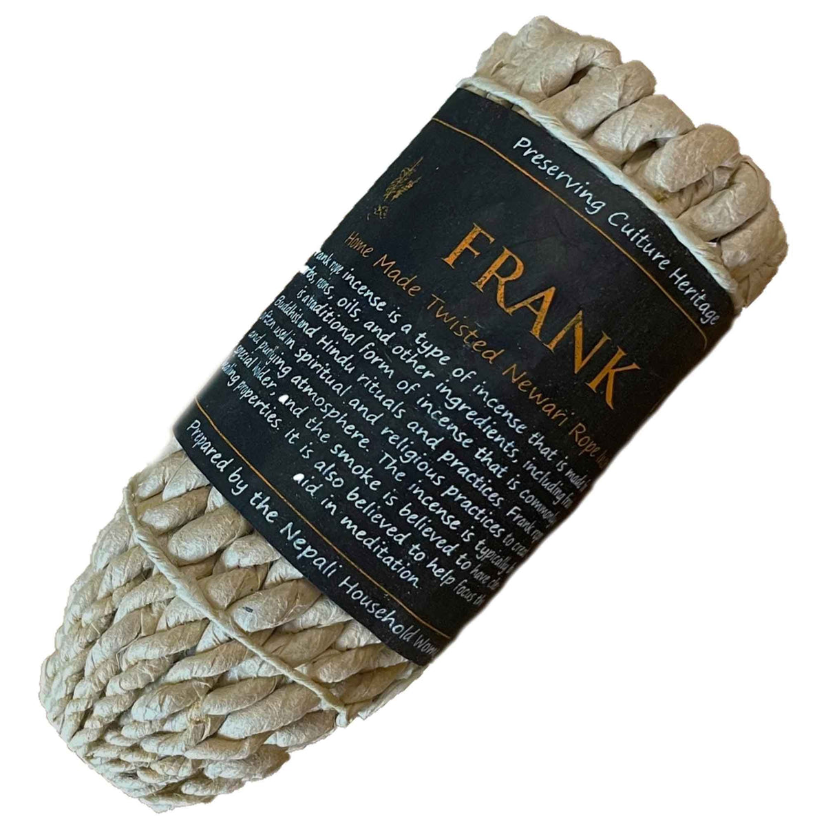 Pure Herbs Rope Incense – Frankincense, NooEdge UK