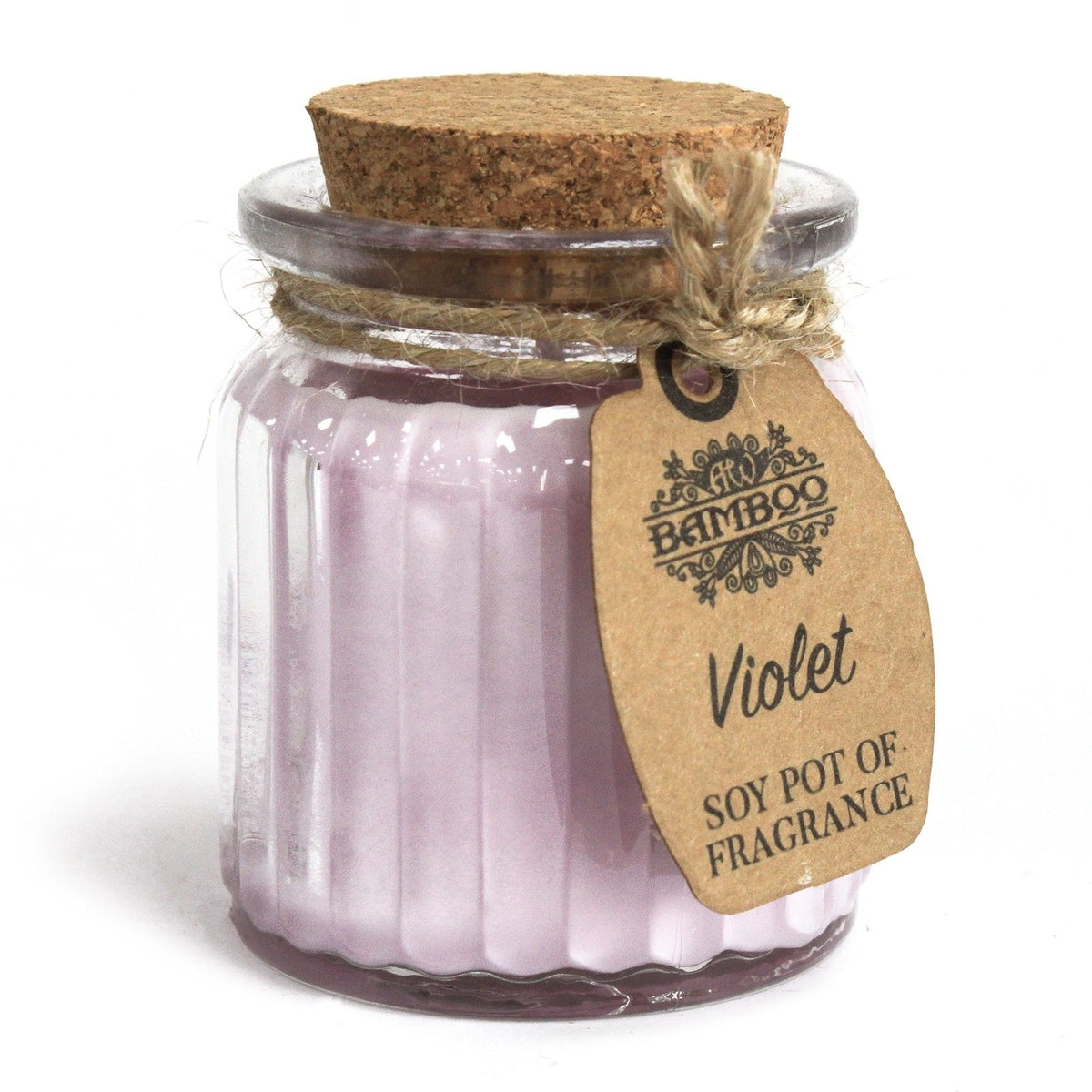 Soy Pot Fragrance Candle – Violet, NooEdge UK