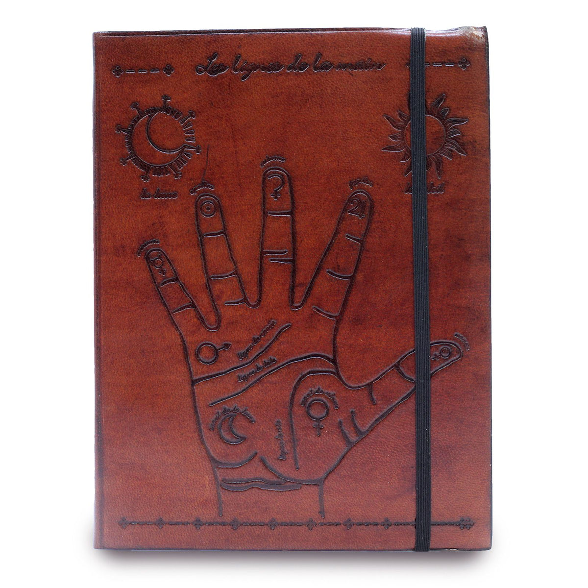 Notebook with Strap – Medium Palmistry, NooEdge UK