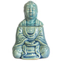 Sitting Buddha Oil Burner – Blue, NooEdge UK