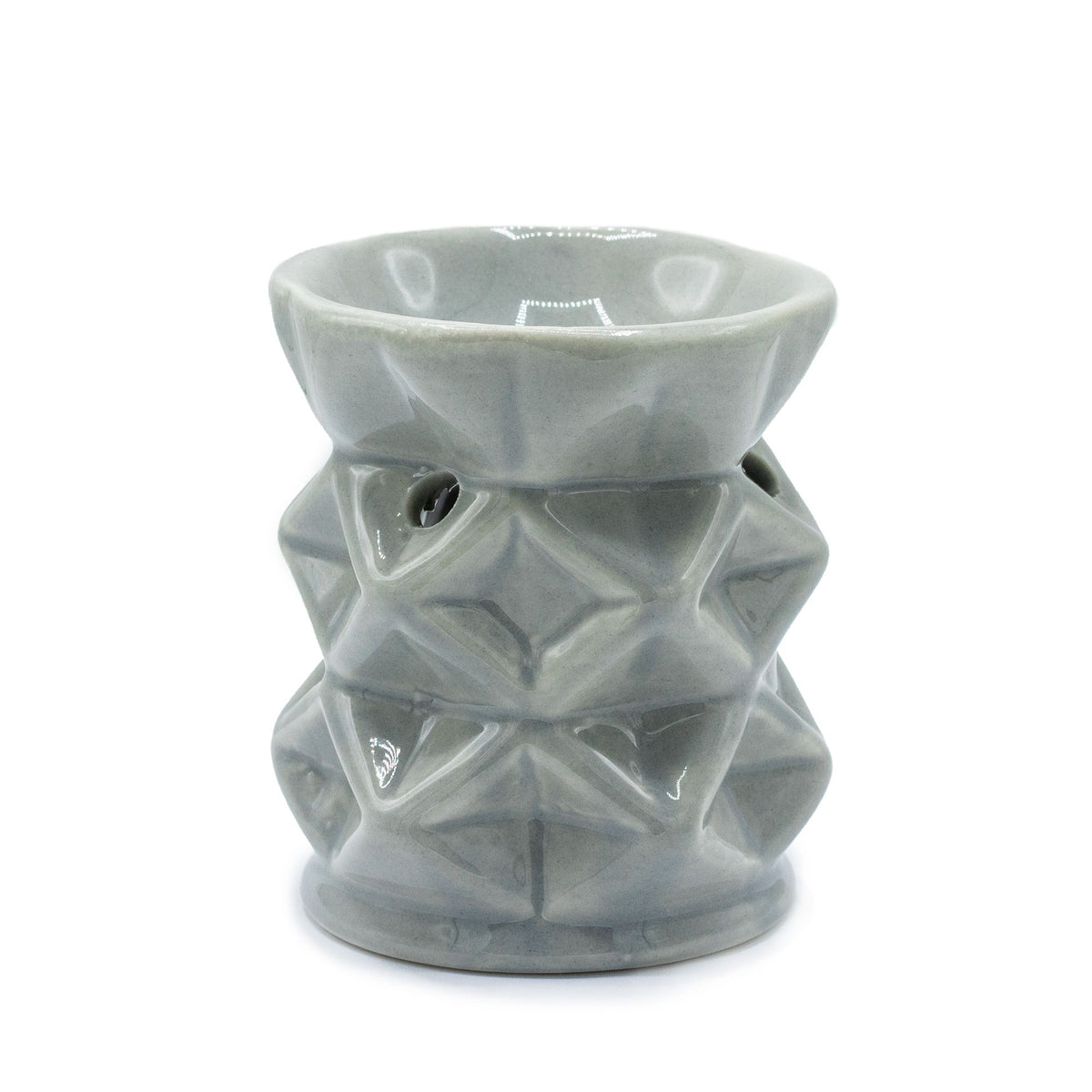 Oil Burner Geometric – Grey, NooEdge UK