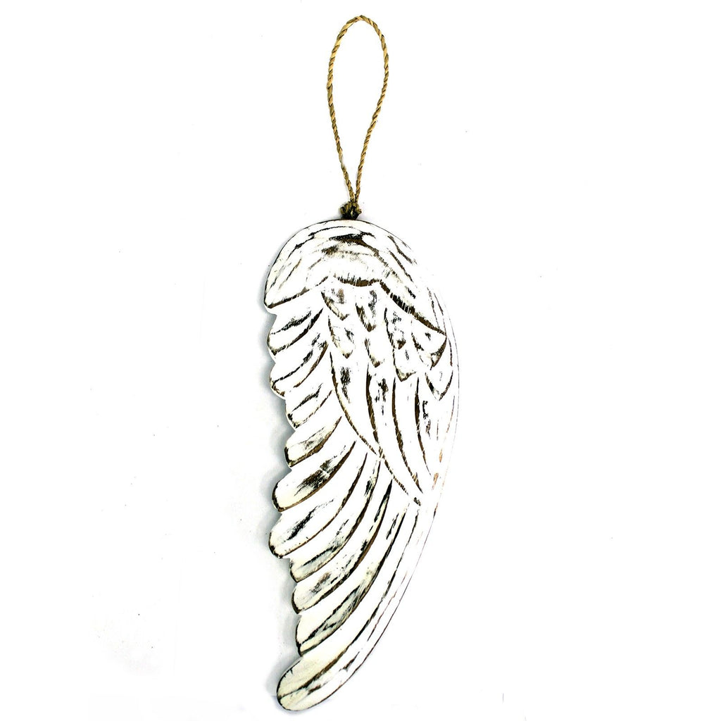 Hand Crafted Wooden Angel Wing – Angel Wing 30cm, NooEdge UK