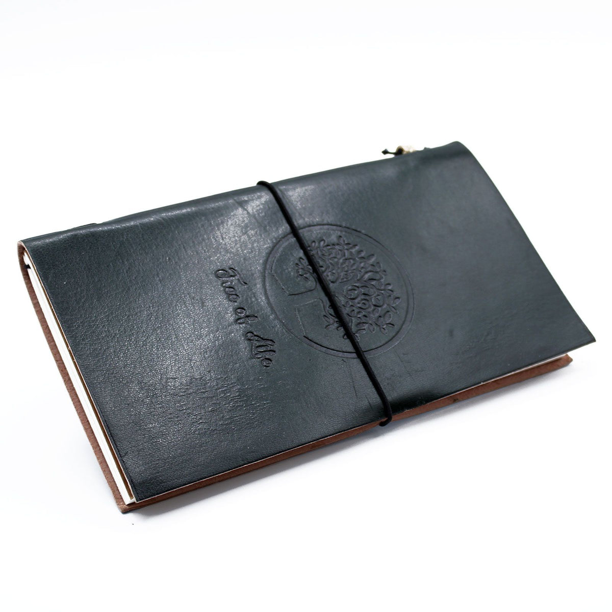 Handmade Leather Journal Tree of Life, NooEdge UK
