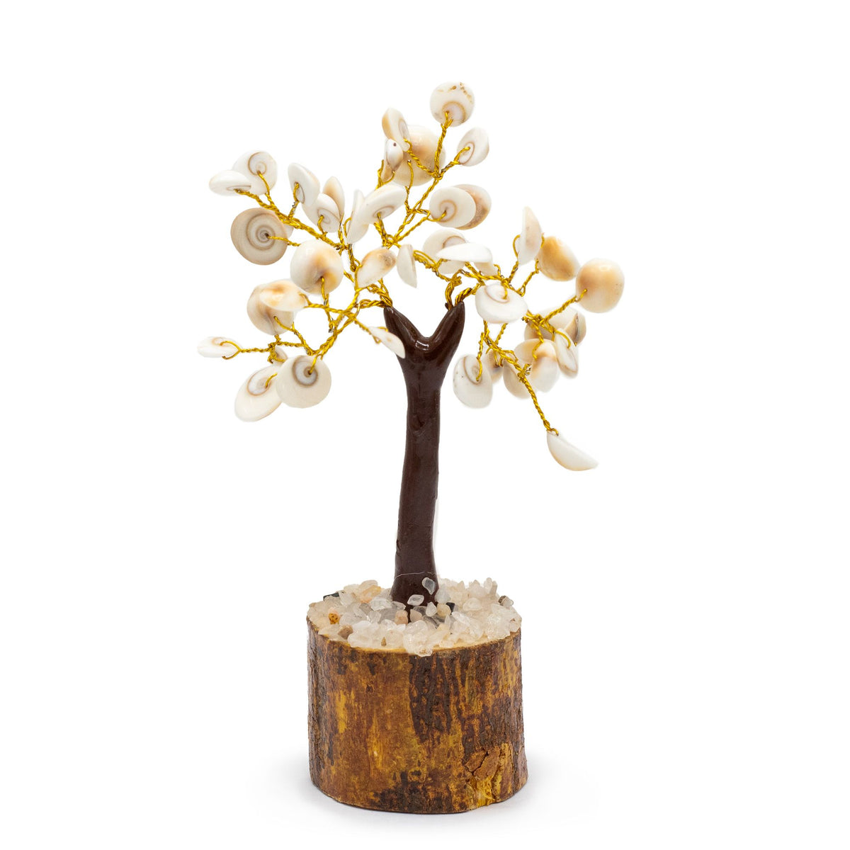 Gomati Chakra Circle Stone Tree – alternate angle, NooEdge UK
