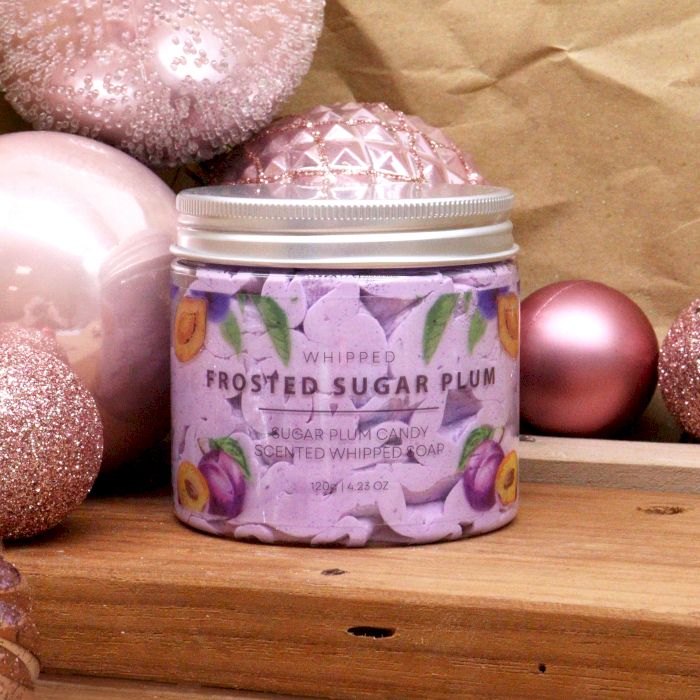 Winter Whipped Soap 120g – alternate angle, NooEdge UK