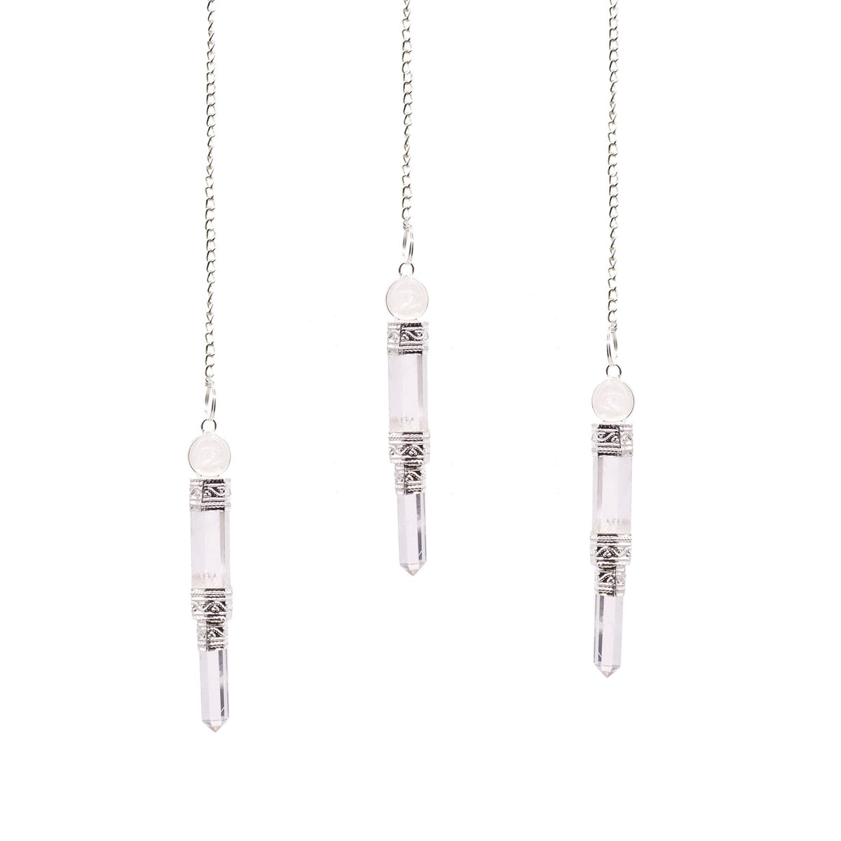 Crystal Pendulum – Rock Quartz, NooEdge UK