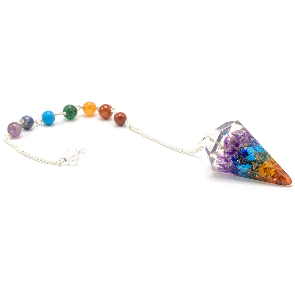 Orgonite Power Chakra Pendulum – Chakra, NooEdge UK