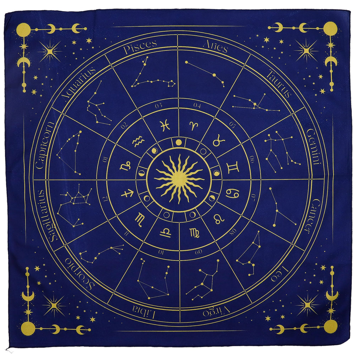 Tarot Reading Cloth – Zodiac, NooEdge UK