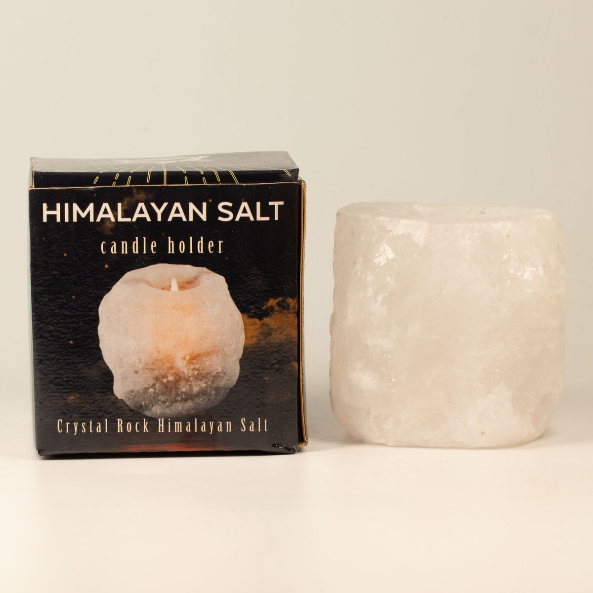 Himalayan Salt Candle Holder 600-800g – Crystal Rock Himalayan, NooEdge UK