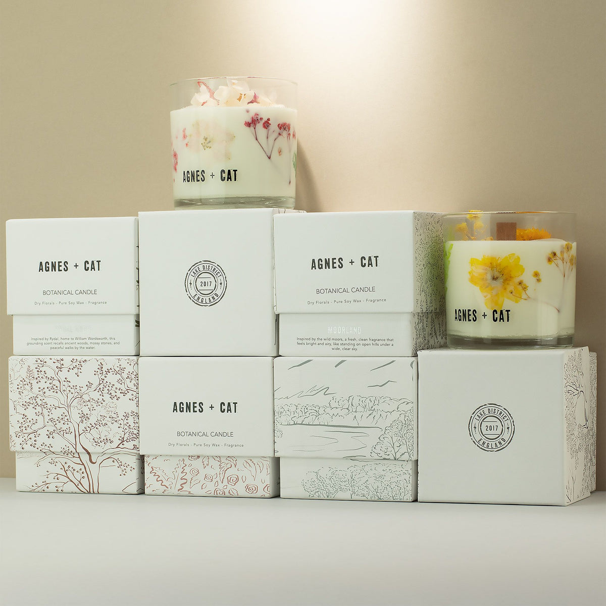 Agnes + Cat Botanical Soy Wax Candle – Fellberry, NooEdge UK
