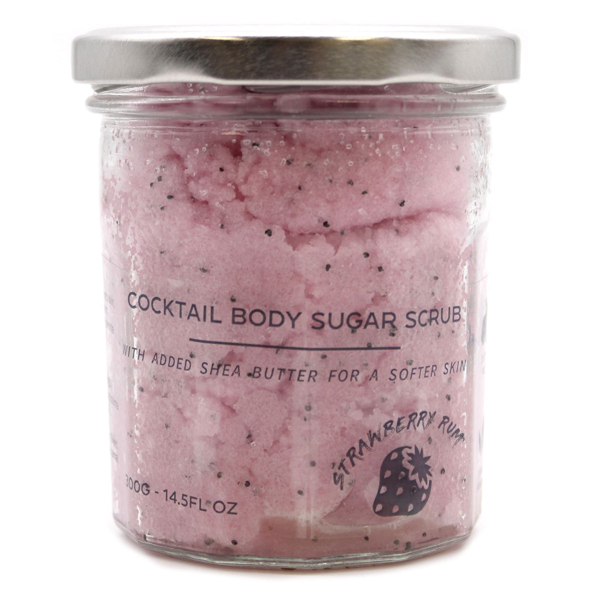 Fragranced Sugar Body Scrub – alternate angle, NooEdge UK