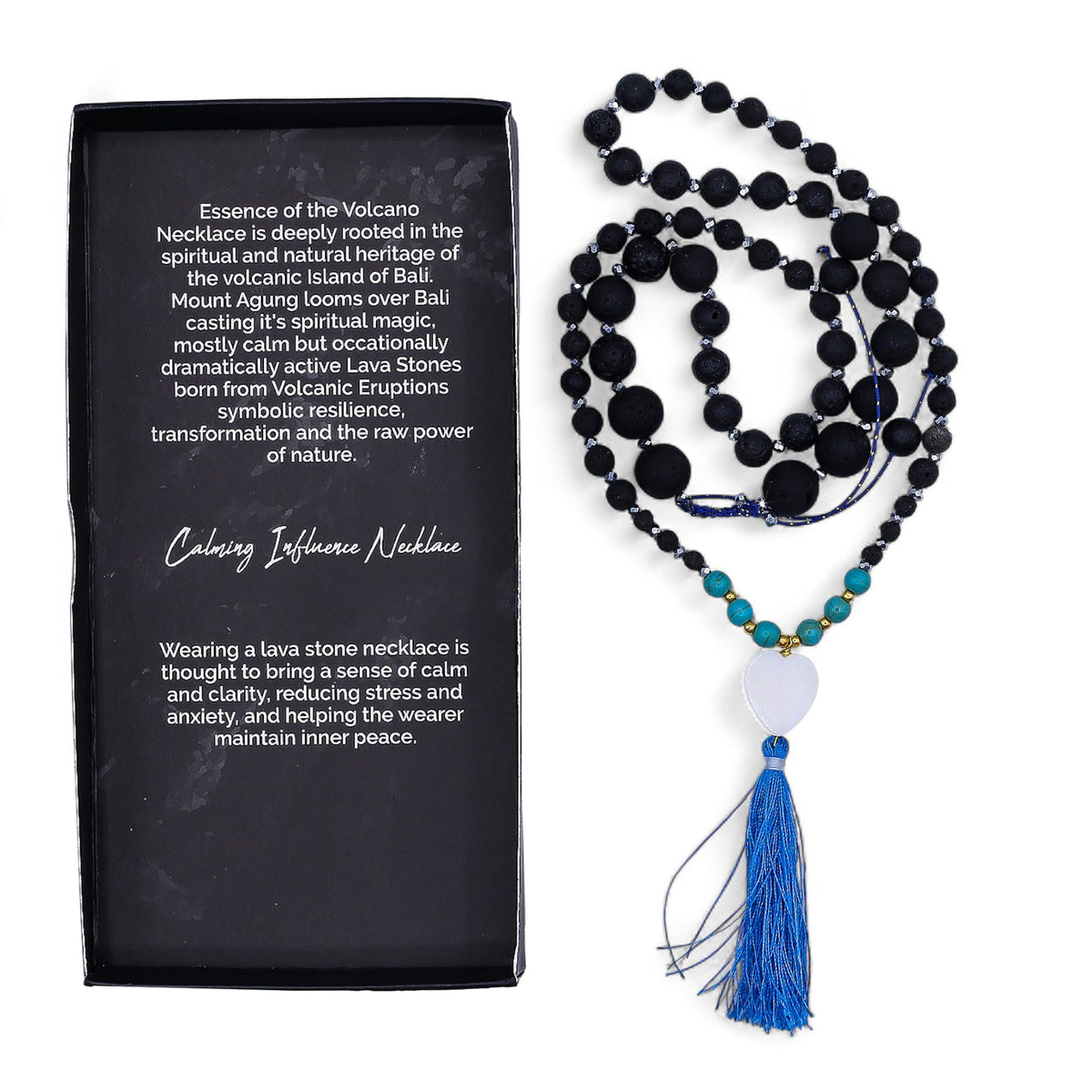 Essence of the Volcano Necklace – Calming Influence, NooEdge UK